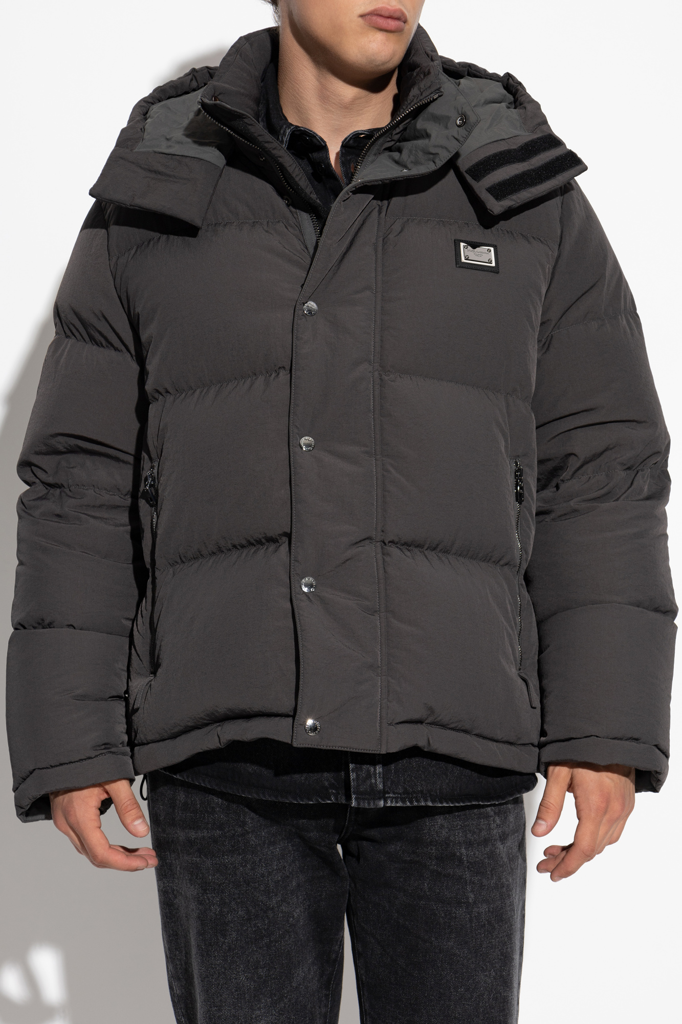 Dolce & Gabbana Down jacket with logo | Men's | Vitkac
